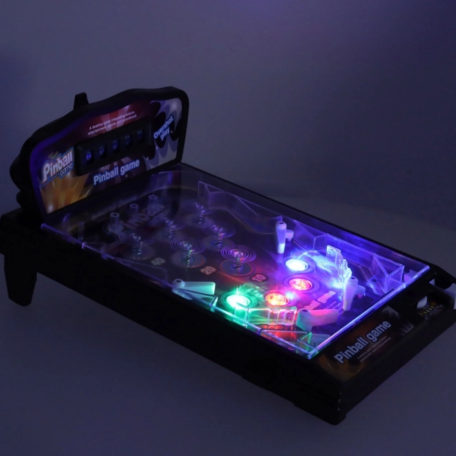 Flipper Flipper nero Gioco con Straordinarie Luci e Suoni