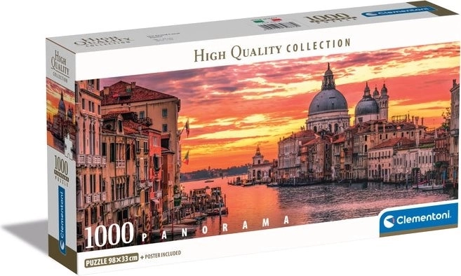 puzzle 1000 pezzi compatto panorama Canal Grande Venezia