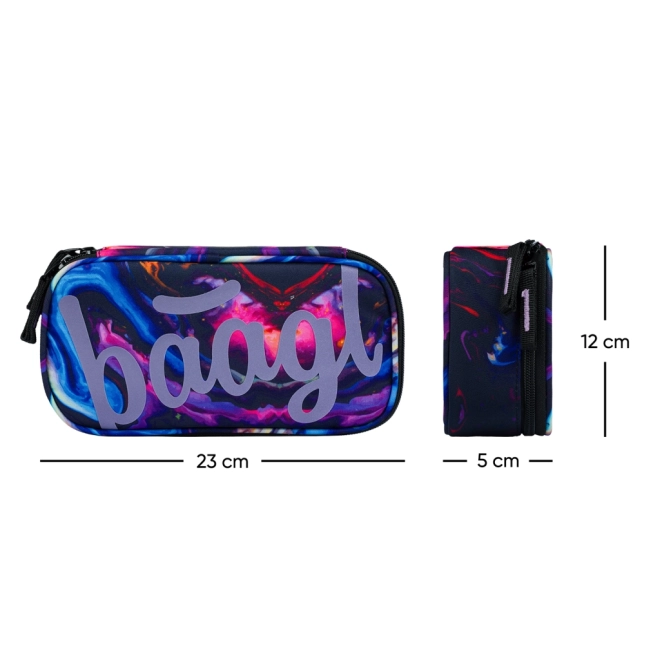 Astuccio scolastico etue effetto marmo