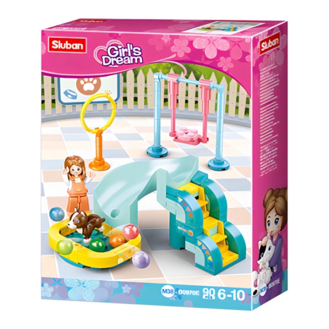 Sluban Girls Dream parco giochi per cagnolini