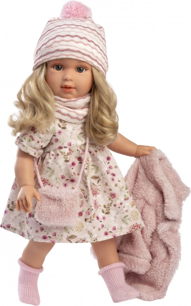 Bambola realistica Lucia con corpo morbido 40 cm