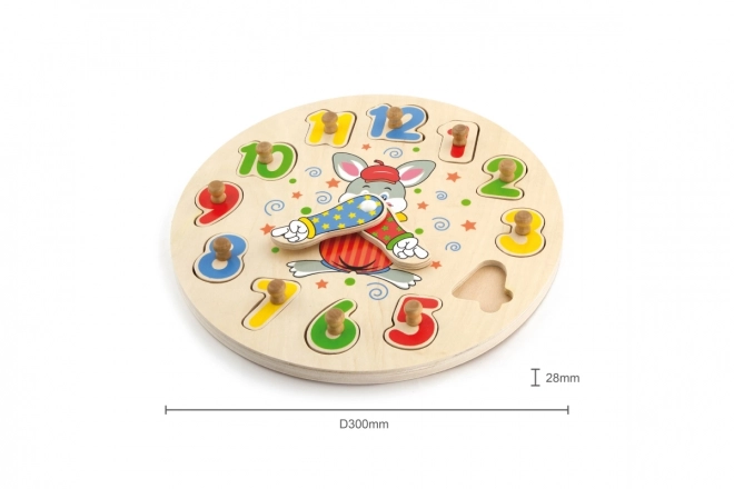 Orologio in Legno per Bambini