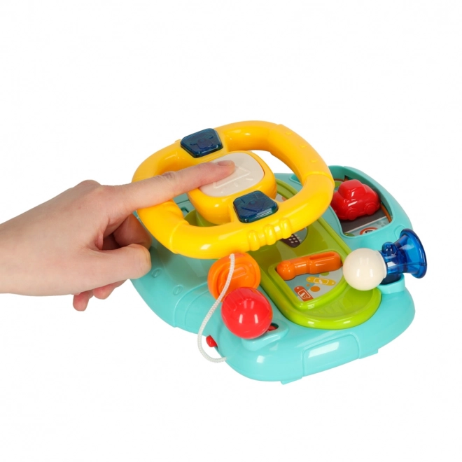 Volante interattivo per bambini con suoni e luci