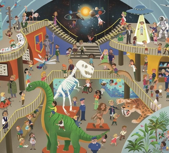 Ravensburger Puzzle Museo di Scienze Naturali XXL 200 pezzi