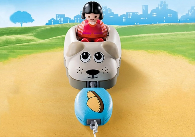 Playmobil Wagoncino con Cucciolo