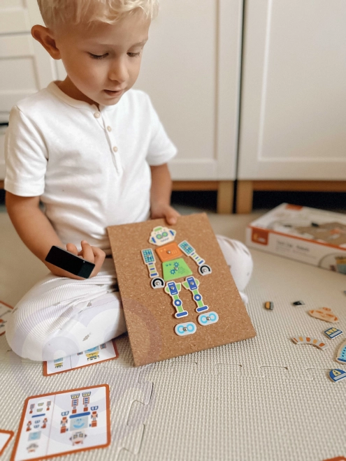 Giocattolo educativo di legno - Robot
