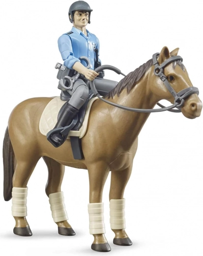 Cavallo dettagliato con equipaggiamento da equitazione