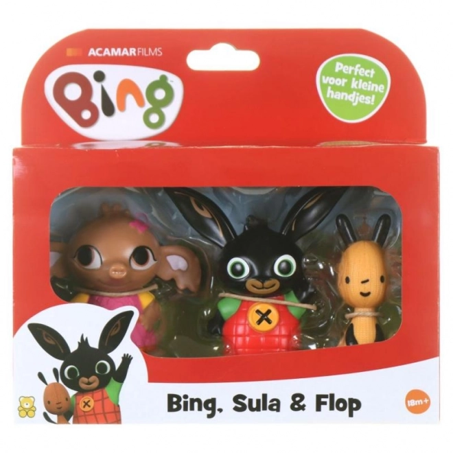 Bing e amici set 3 personaggi – Bing Flop Sula