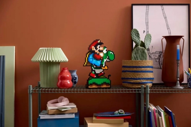 Super Mario e Yoshi - Modellino LEGO Super Mario World