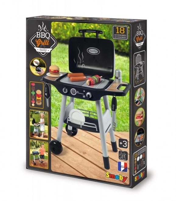 Set barbecue per bambini con accessori