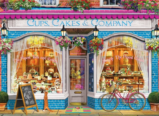 Puzzle Pasticceria Tazze, Torte & Co. 1000 pezzi