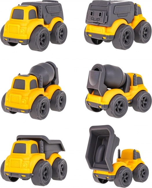 Set di veicoli da costruzione Woopie 4in1