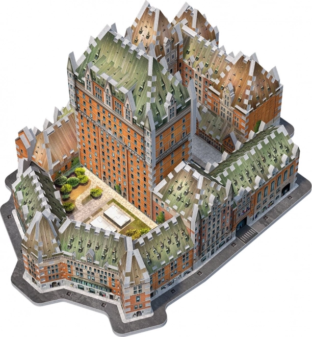 Puzzle 3D Le Château Frontenac di Wrebbit