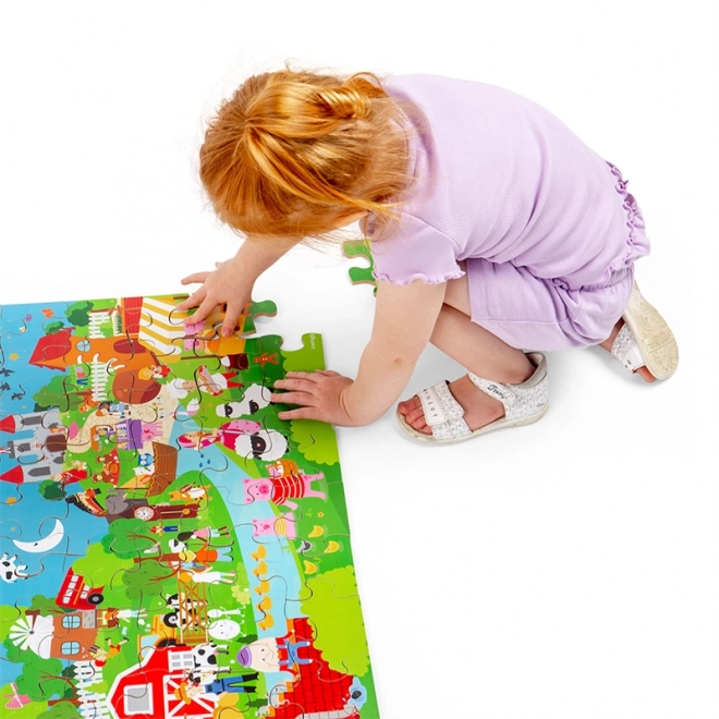 Puzzle da pavimento Storia Fiabesca Bigjigs Toys