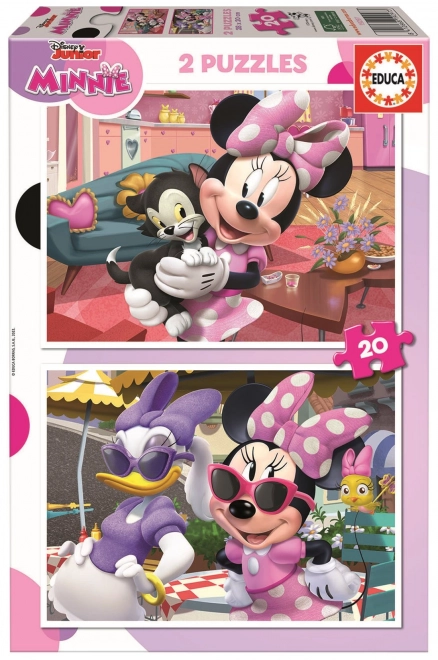 Puzzle EDUCA Minnie 2x20 pezzi