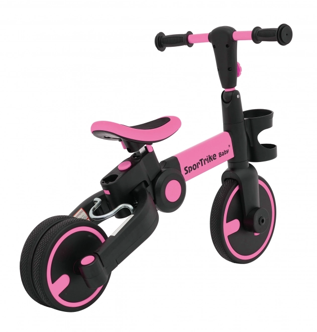 Bicicletta Happy Bike 3in1 Sportrike Rosa