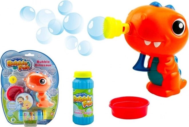 Pistola a bolle Bubble Fun Dinosauro