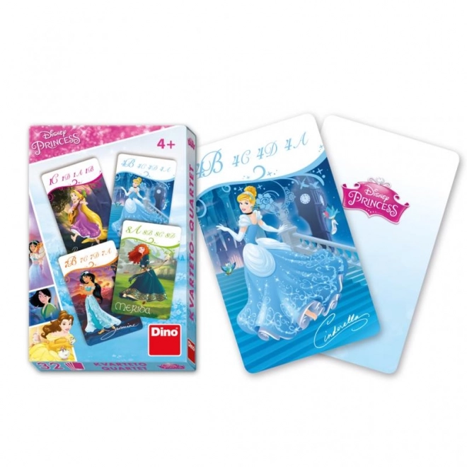 Gioco di carte Quartetto Principesse Disney