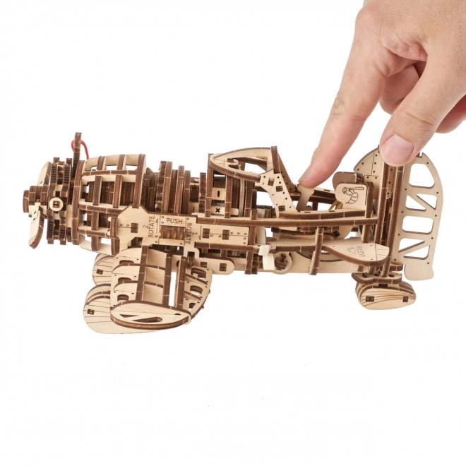 puzzle meccanico in legno 3D UGEARS Mad Hornet