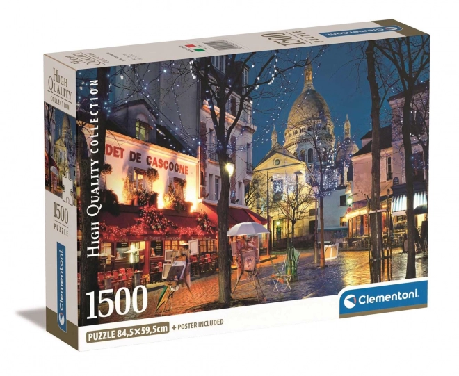 Puzzle 1500 pezzi compact Parigi Montmartre