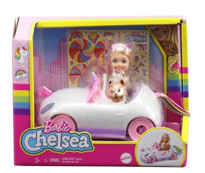 Barbie Chelsea a Cabriolet con Adesivi