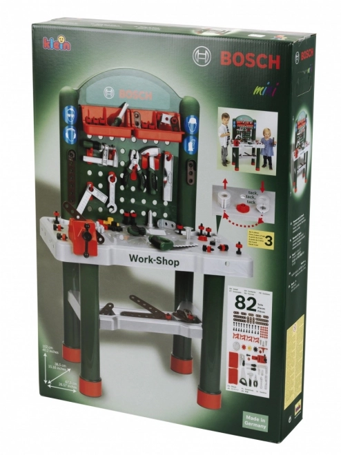 Banco da lavoro per bambini a 82 pezzi BOSCH