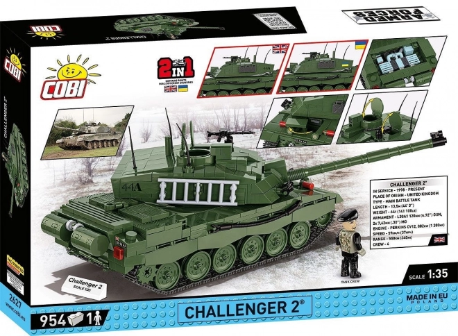 Set Costruzioni Cobi Carro Armato Challenger 2