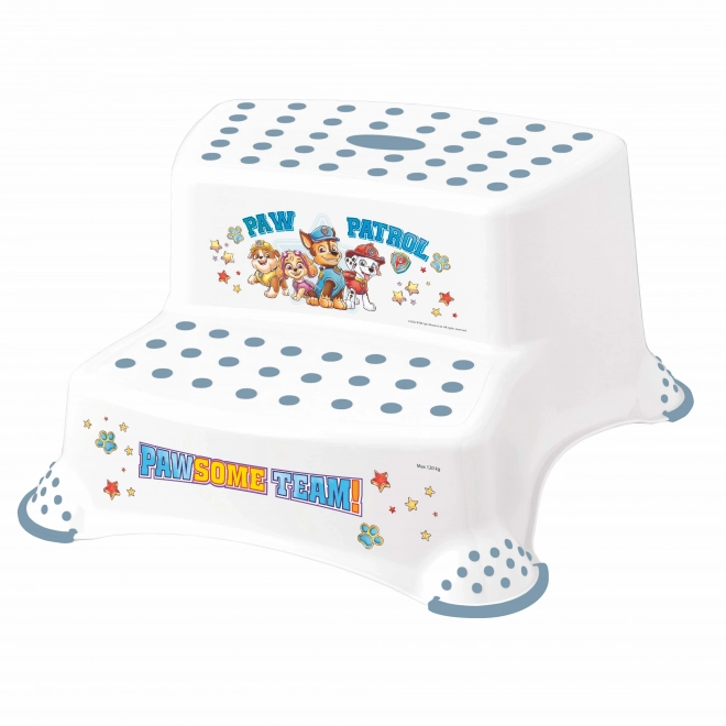 Doppio gradino Paw Patrol bianco