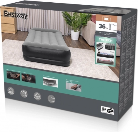 Materasso gonfiabile con pompa elettrica 191 x 97 x 46 cm Bestway