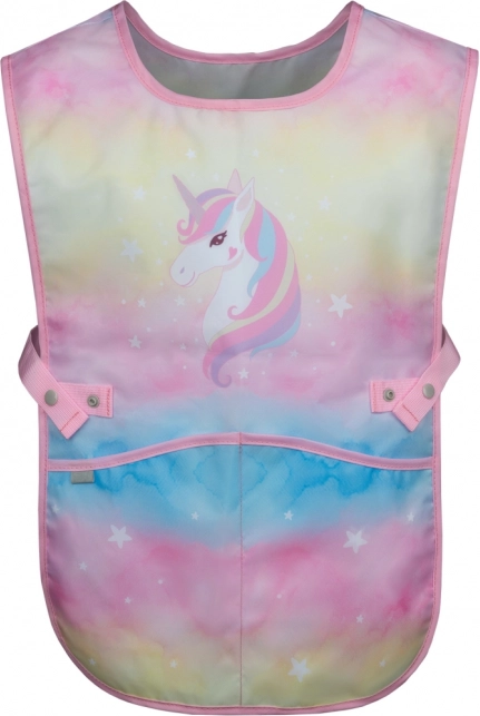 Set Baagl Zippy Plus Unicorn Arcobaleno: zaino, astuccio, sacchetto, grembiule, portafoglio