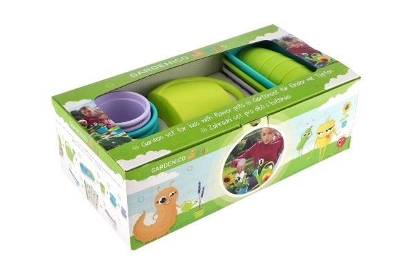 Set da giardino per bambini con vasi