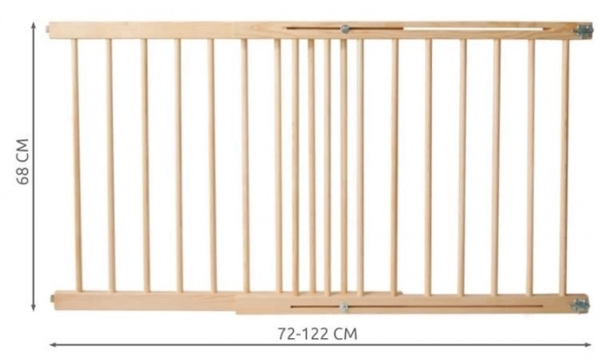 Barriera di sicurezza per porte 122 cm