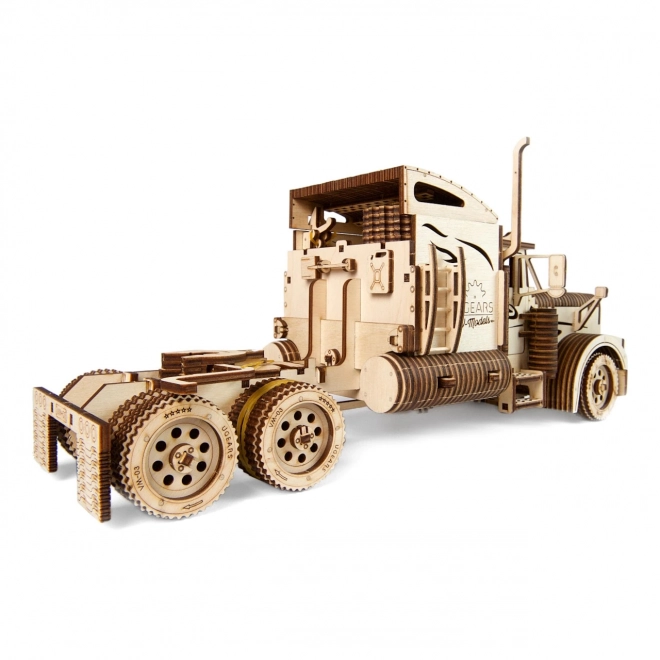 Puzzle 3D camion pesante VM-03 di UGEARS