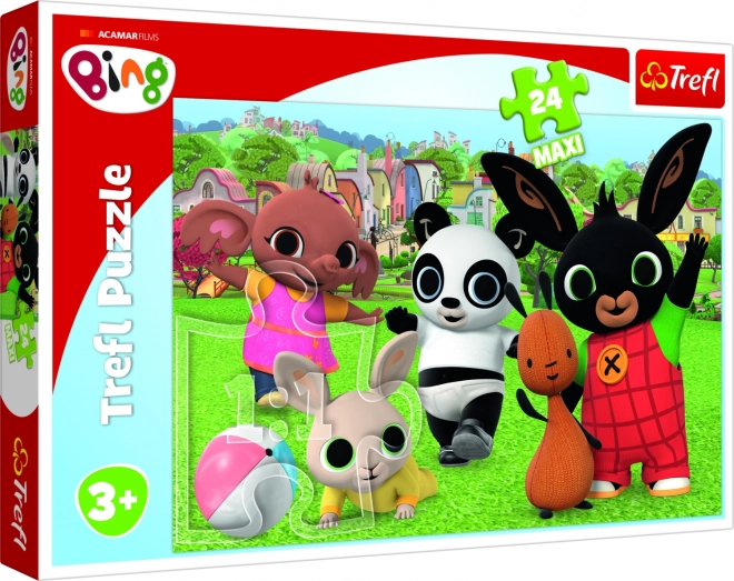 Puzzle maxi Bing: Divertimento nel parco