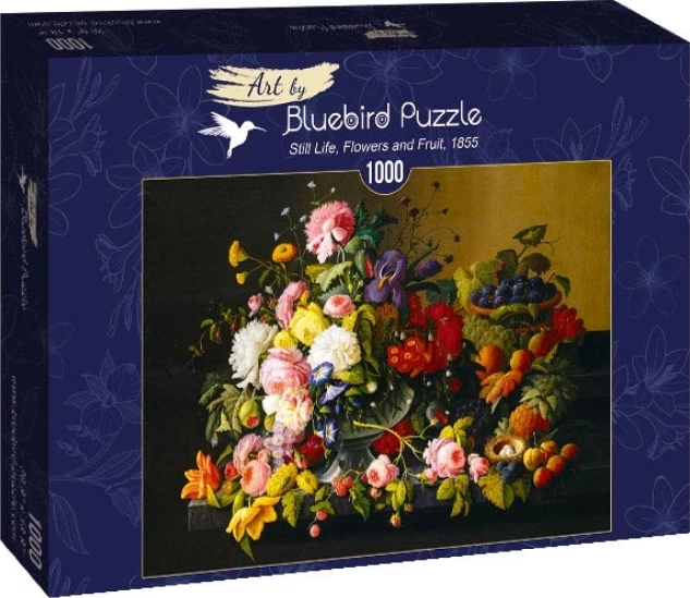 Puzzle Natura Fiori e Frutta 1000 Pezzi