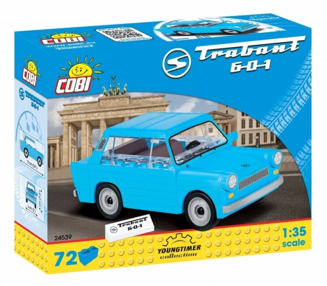 Modello Trabant 601 1:35 da Costruzione