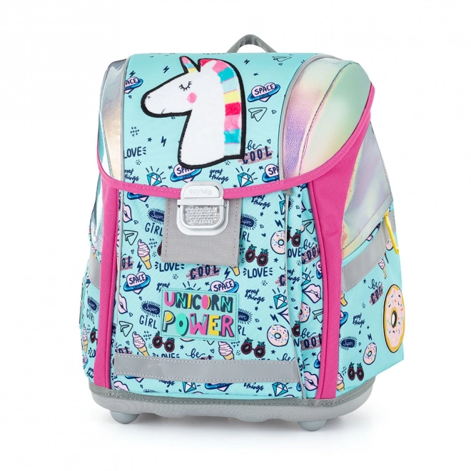 Zaino scolastico Premium Light unicorno iconico