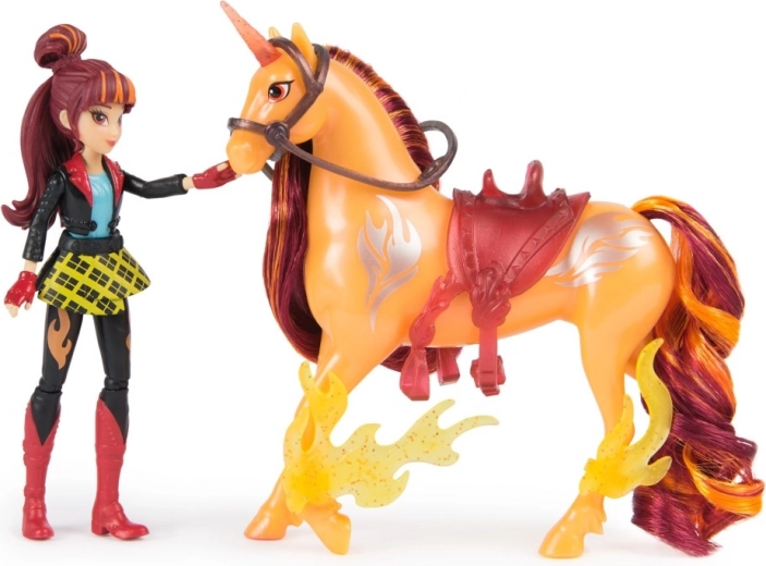 Unicorno magico Cinder con accessori