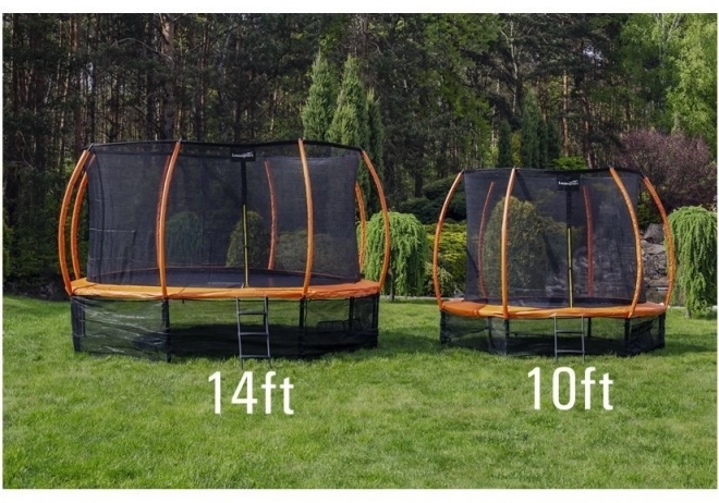 Trampolino Lean Sport con rete 14ft