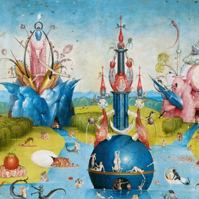 Calendario per appunti Hieronymus Bosch 2026