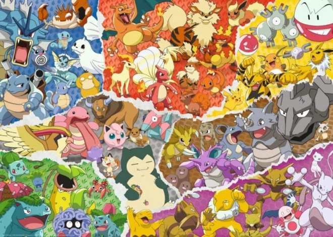 Puzzle Pokémon 1000 pezzi