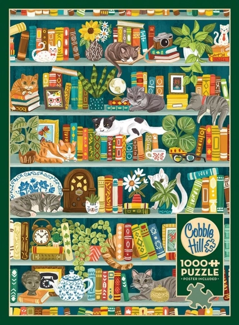 Puzzle Perfetto Paradiso dei Gatti 1000 Pezzi