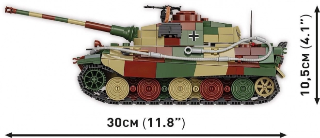 Carro armato Panzer VI Königstiger in scala