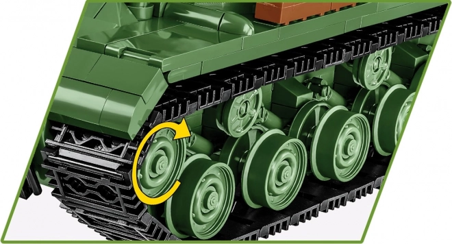 modellino di Carro Armato IS-2 della Seconda Guerra Mondiale