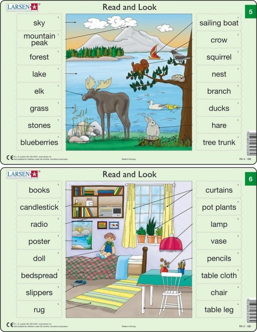 Puzzle inglese - Parole