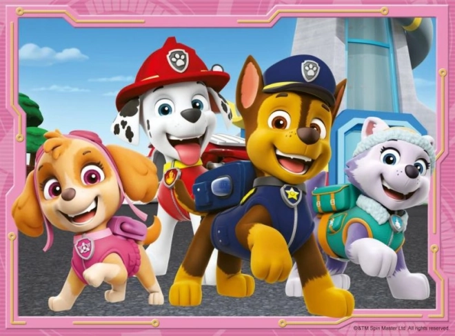 Puzzle 4 in 1 Paw Patrol