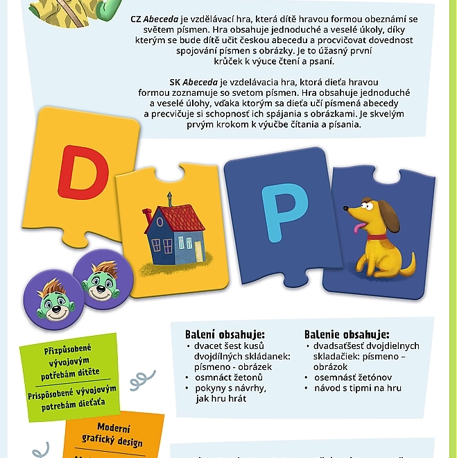 Gioco educativo Piccolo Esploratore: Alfabeto