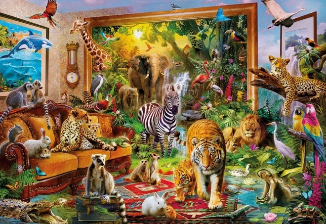 Puzzle 6000 pezzi - Animali selvaggi