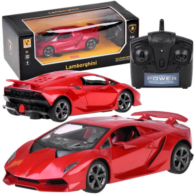 Auto telecomandata rosso Lamborghini