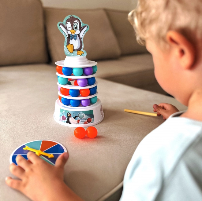 Woopie gioco di abilità Pinguino sulla torre